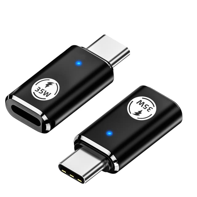 🔌📱 ZUOQIANG 2 Stück Adapter Lightning auf USB C - iPhone15/15 Pro/15 Pro MAX, Galaxy S23/S22/S21/S20/Note10