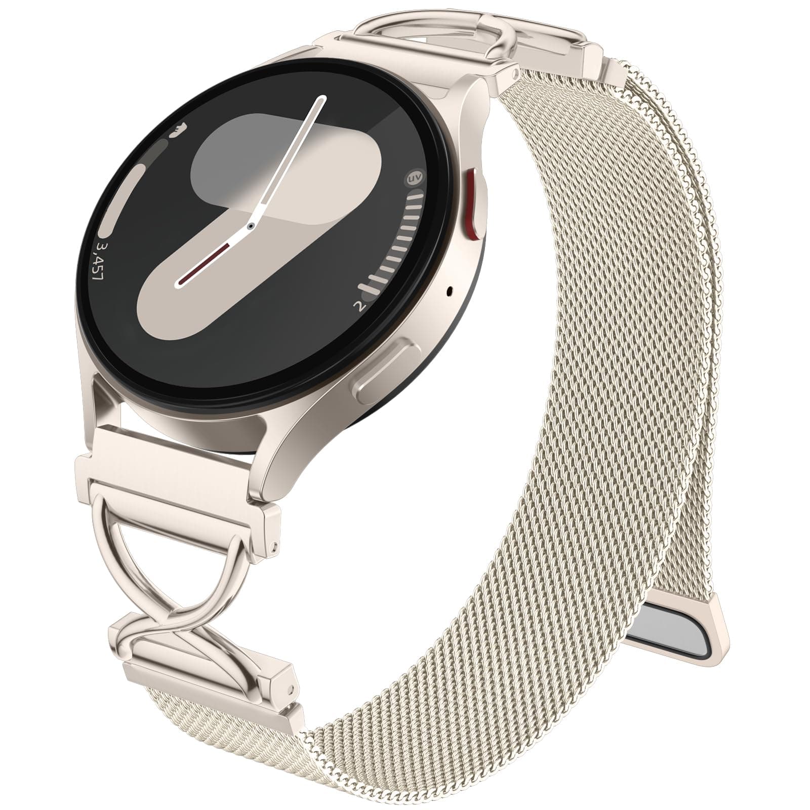 Dirrelo Kompatibel mit Samsung Galaxy Watch 7/6/5/4 Armband 40mm 44mm ⌚