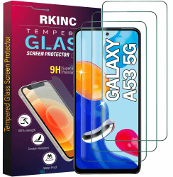 📱 RKINC 3 Stück Panzerglas Schutz Glas für Samsung Galaxy A53 5G 🛡️