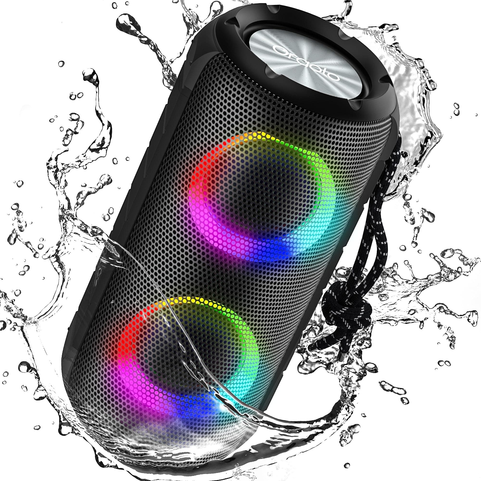 oraolo Wireless Bluetooth Lautsprecher mit Licht und Stereo Sound 🎵🔊
