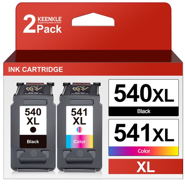 KEENKLE PG-540 XL CL-541 XL Wiederaufbereitet Tintenpatrone Multipack für Canon Drucker 🖨️