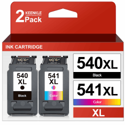 KEENKLE PG-540 XL CL-541 XL Wiederaufbereitet Tintenpatrone Multipack für Canon Drucker 🖨️