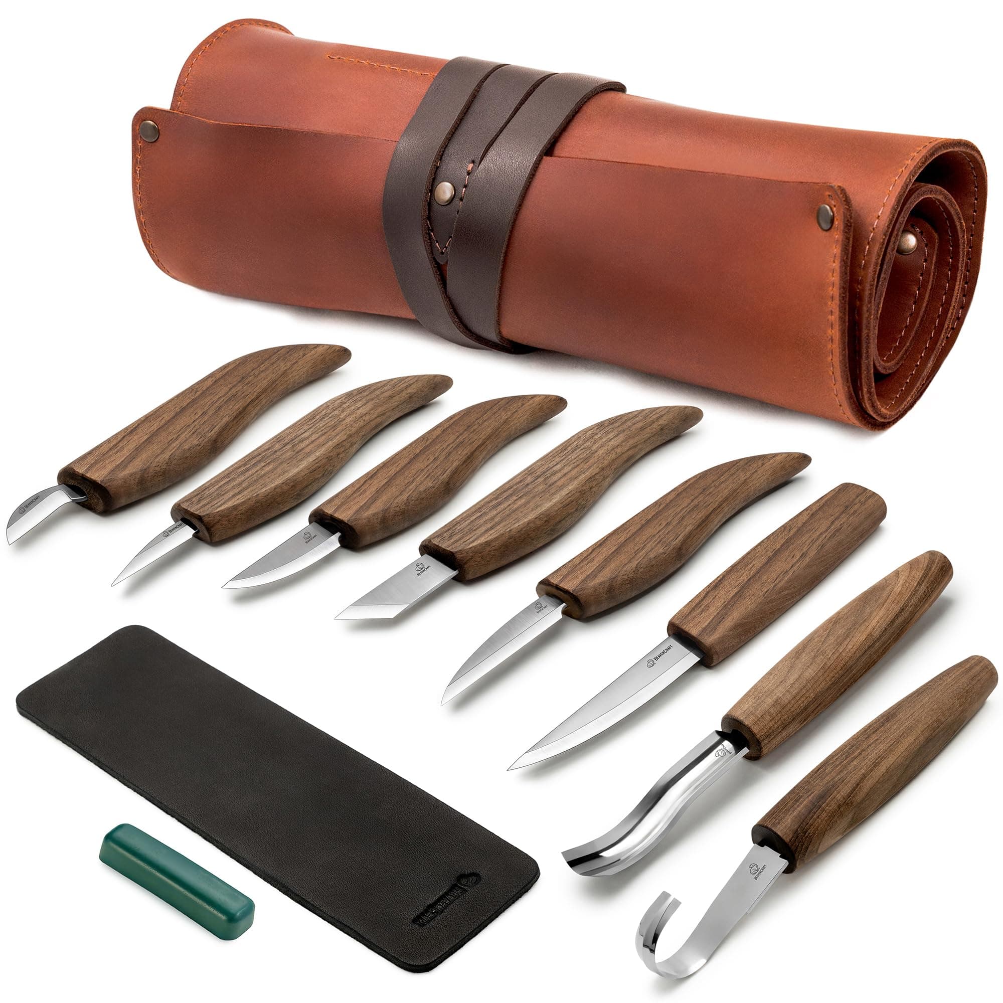 🌳 BeaverCraft Holzschnitzset Holzschnitzmesserset Deluxe S18X 🪓