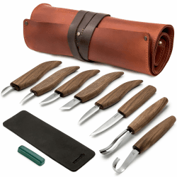 🌳 BeaverCraft Holzschnitzset Holzschnitzmesserset Deluxe S18X 🪓