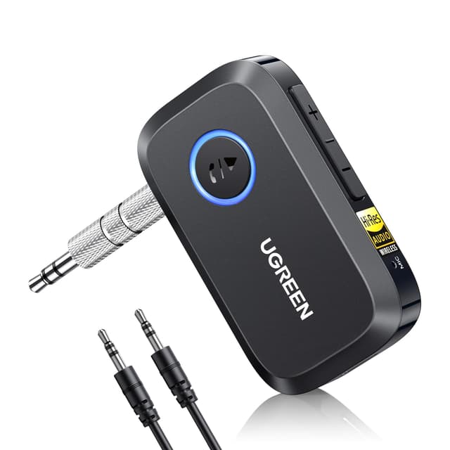 UGREEN Aux Bluetooth 6.0 Adapter Auto mit LDAC Dekodierung 🎶🔊