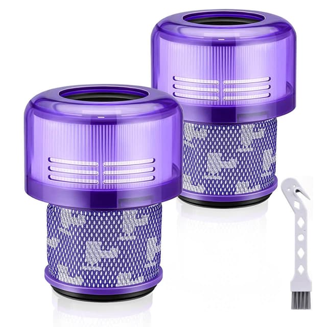 Ersatz Filter für Dyson V11 SV17 SV14 SV22 - 2 Stück Filter und 1 Reinigungsbürste 🌪️