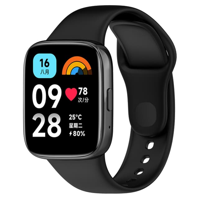 Wownadu Armbänder für Xiaomi Redmi Watch 3 - Schwarz ⌚🔥