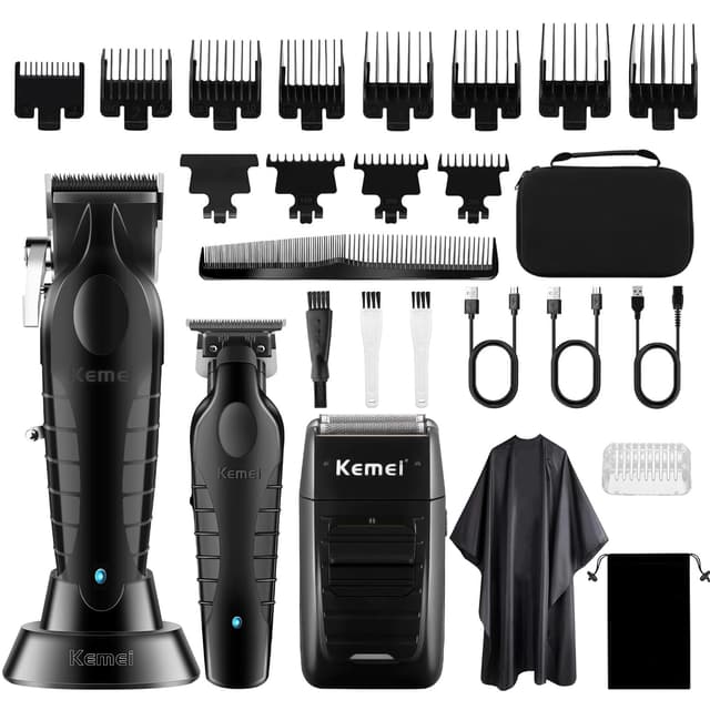 🔥 KEMEI Professionelle Haarschneidemaschinen für Männer - 20% Rabatt!