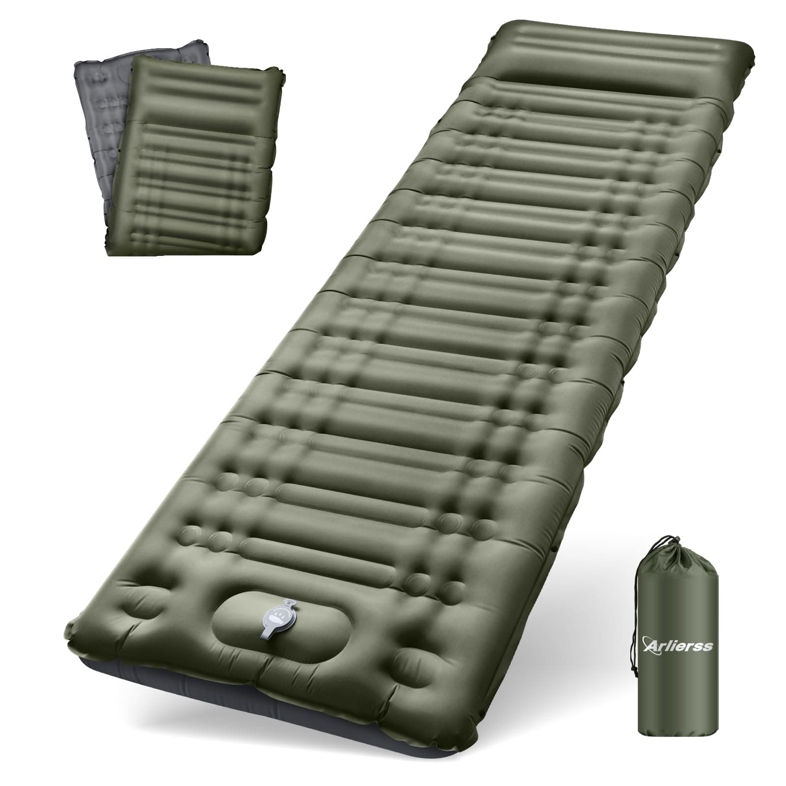 🏕️ Arlierss Isomatte Selbstaufblasend für maximalen Komfort im Freien 🌲
