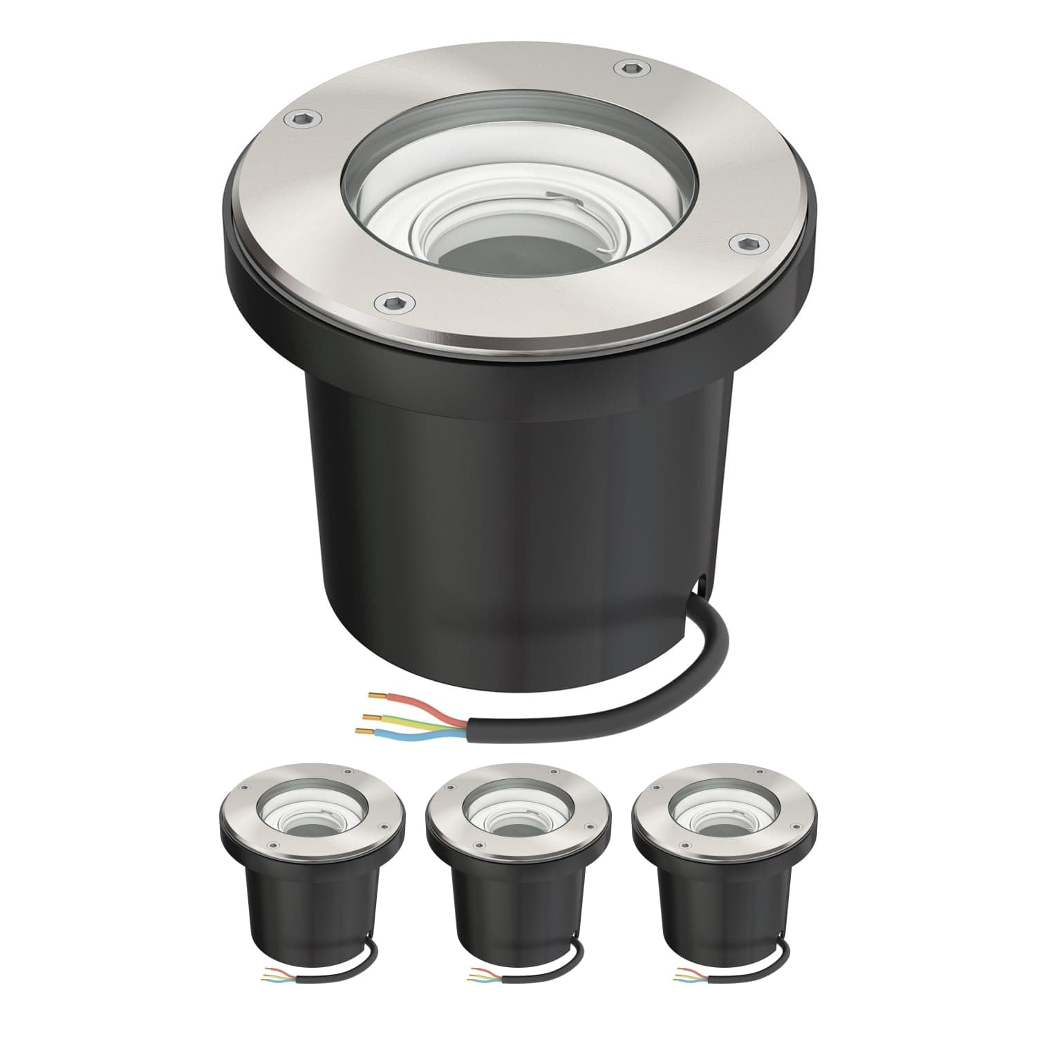 LEDscom.de Angebot: 4 Stück Bodeneinbauleuchte BOFU für Außen 🌿💡