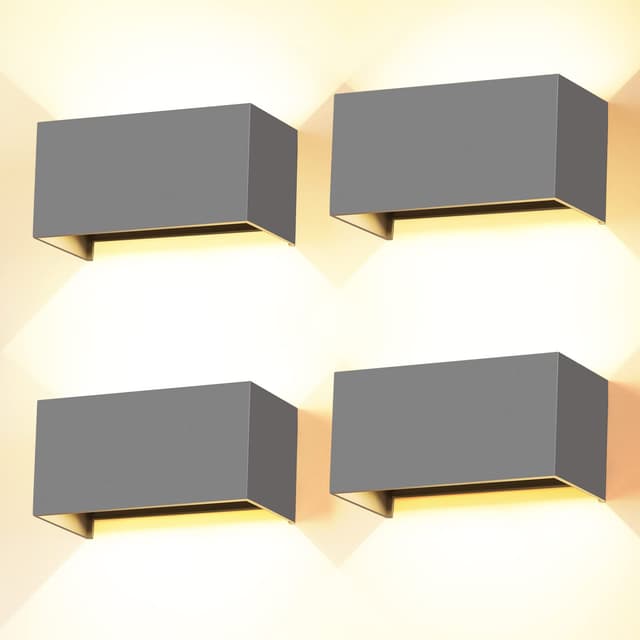 Sonderangebot: Cwycfw 24W LED Wandleuchten Set in Grau! 💡🌟