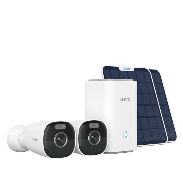 📹 Reolink 4K Solar Überwachungskamera Set Aussen Akku mit Home Hub 🌞🔒