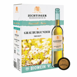 Jechtinger Bio Grauburgunder trocken Wein-Box 🍇🥂