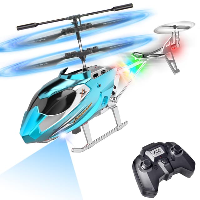 🚁 TERRAMUS RC Hubschrauber - 2.4G Ferngesteuerter Hubschrauber Indoor RC Helikopter Spielzeug 🎁