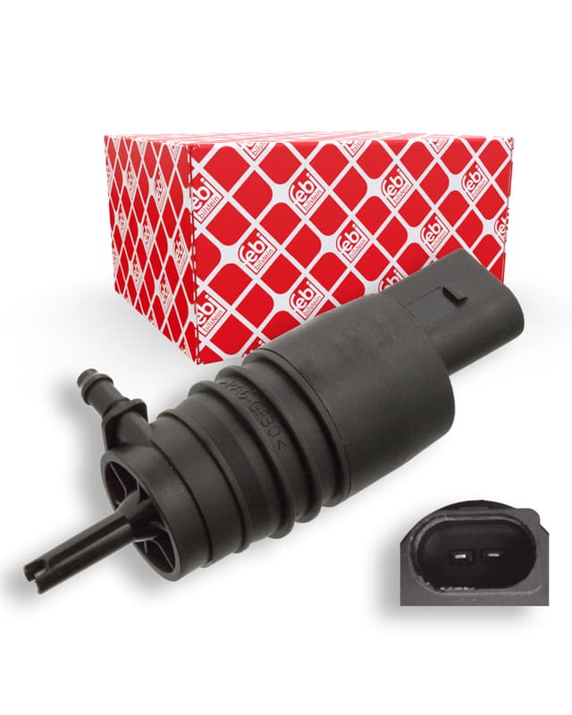 🔥 Super Deal! febi bilstein 23113 Waschwasserpumpe für Scheiben- und Scheinwerferreinigungsanlage, 1 Stück