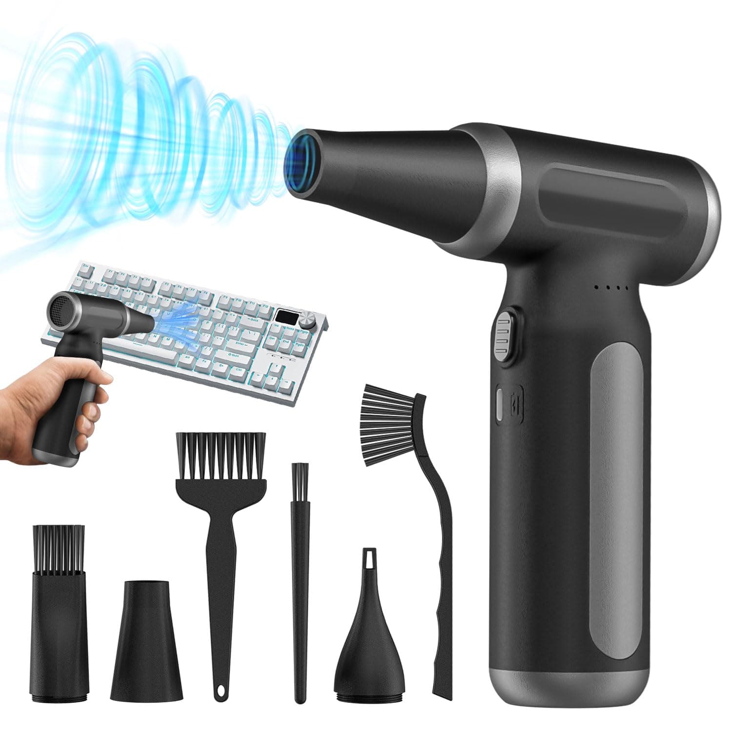 Elektrische Staubgebläse Druckluftspray für PC Reinigungsset 🌪️