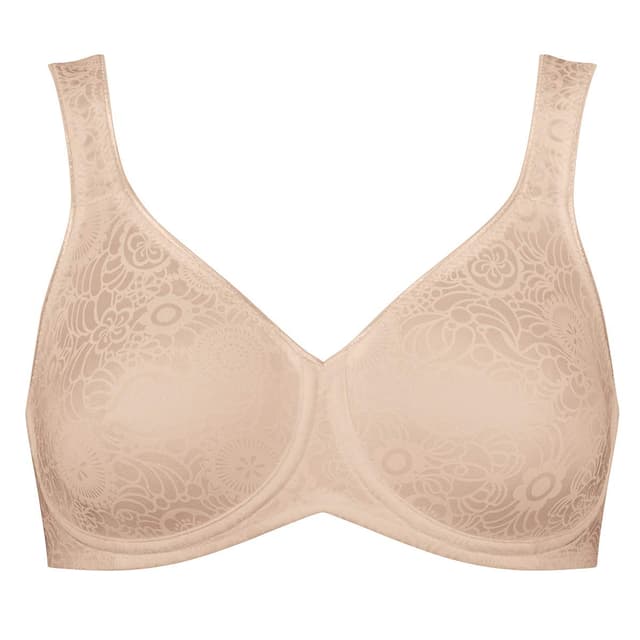 🌟 Triumph Damen Lovely W X Minimizer BH 95D Nude Beige 🌟