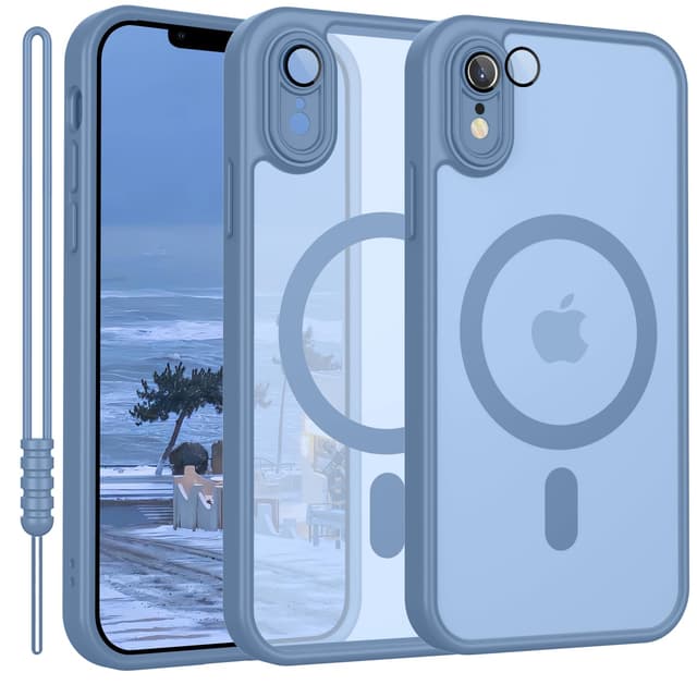 YUANDMI iPhone XR Hülle mit MagSafe in Hellblau 💙📱