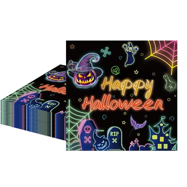 🎃 Halloween Servietten Angebot: Gruselige Deko für Happy Halloween!