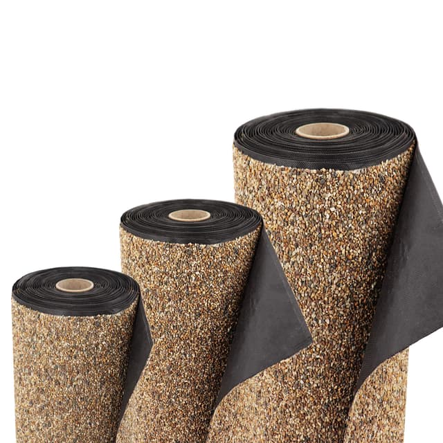 Aquagart® Steinfolie Für Teichrand Teichufer Bachlauf Ufer Teichfolie Teich Epdm Folie verschieden Breiten (6m, sandfarben 60cm breit) Angebot!
