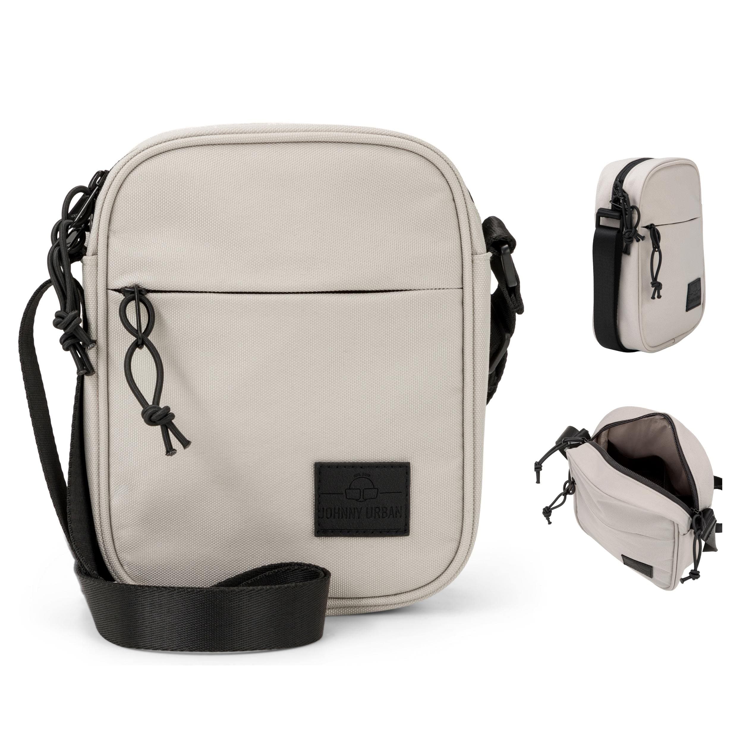 👜 Johnny Urban Umhängetasche Herren & Damen Klein Beige - Luis - Kleine Tasche zum Umhängen für Freizeit & Urlaub 🌴⛺