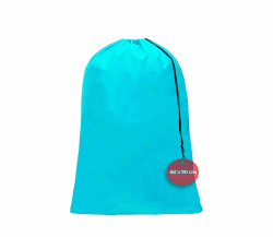 🧳 Wäschesack Reise 60 x 90 cm | Schmutzwäsche Große Kapazität | Stoff 120L Schmutzwäschebeutel (1 Stück Hellblau) 🛍️