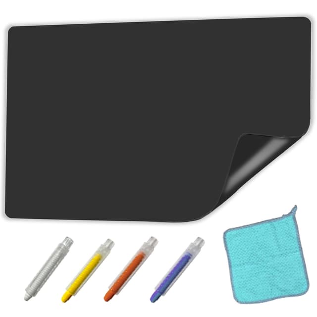 🌟 Magnetisch Tafel Folie 🖍️ Selbstklebend Schwarzwandtafel Folie - 40*80cm