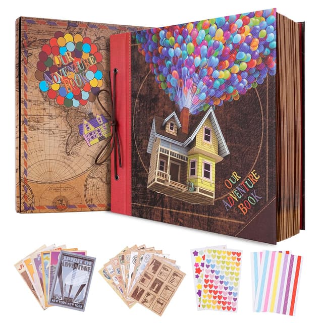 Unser Abenteuerbuch Album Foto Scrapbooking 30,5 x 30,5 cm 🎨📸