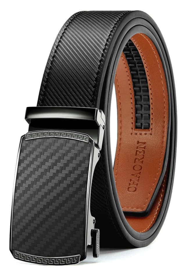 👔 CHAOREN Gürtel Herren - Automatik Ledergürtel für Business Anzug 🕶️