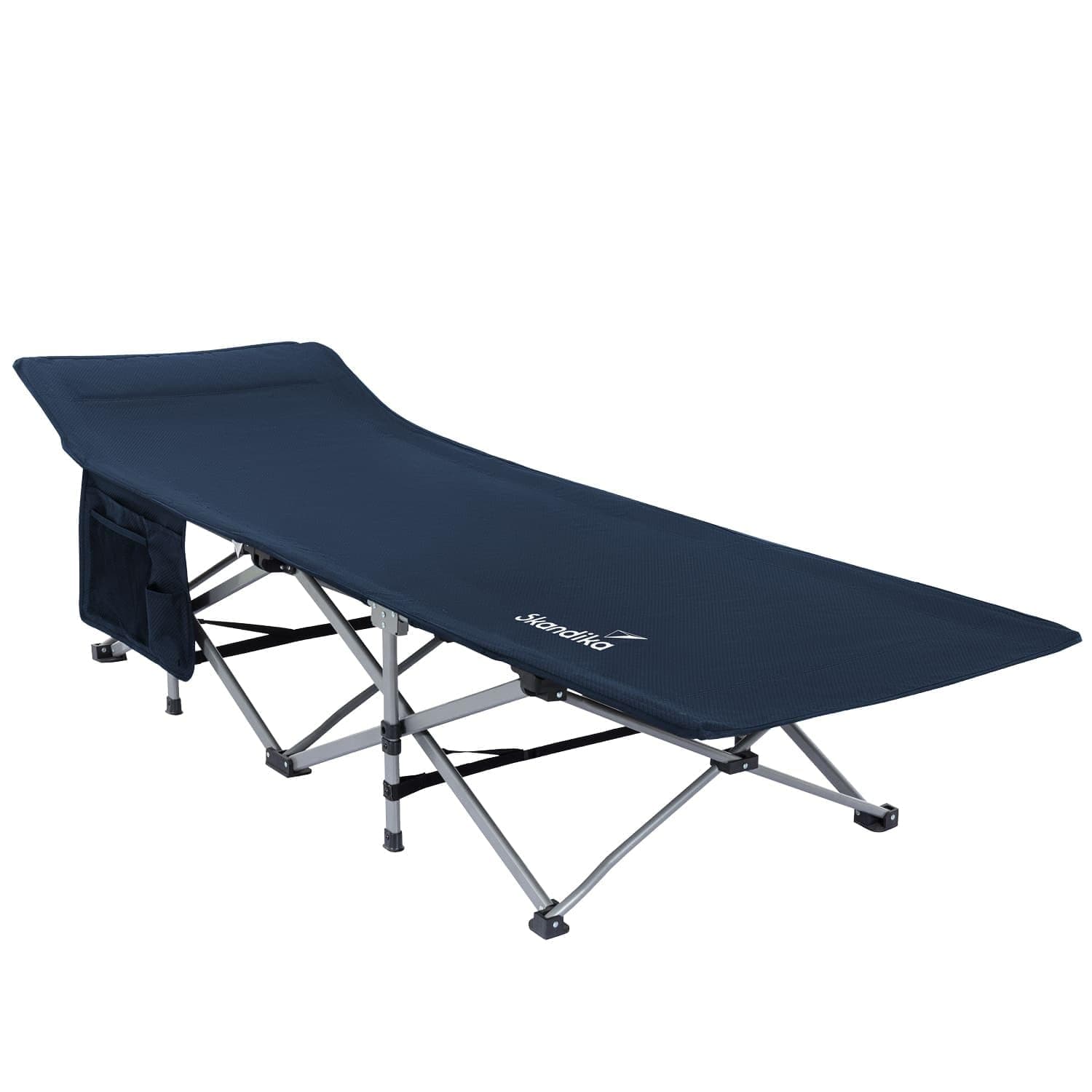 Skandika Viia/Erola Campingliege | Bequemes Klappbett für Camping und Zuhause ⛺🌞