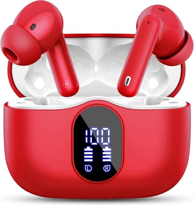 🎧 Bluetooth Kopfhörer 5.4 Sport In Ear Kopfhörer mit Mikrofon 40 std Spielzeit