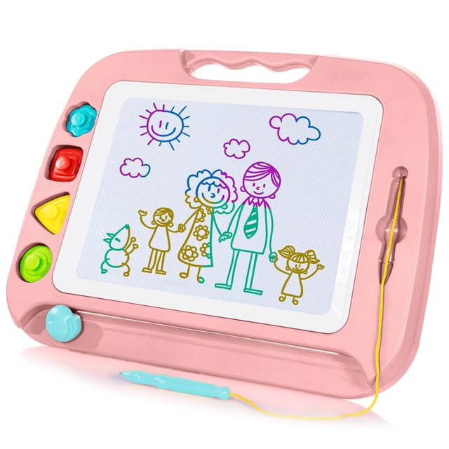 🎨 SGILE Große Magnetische Maltafel Zaubertafel für Kinder ab 3 Jahre 🌈