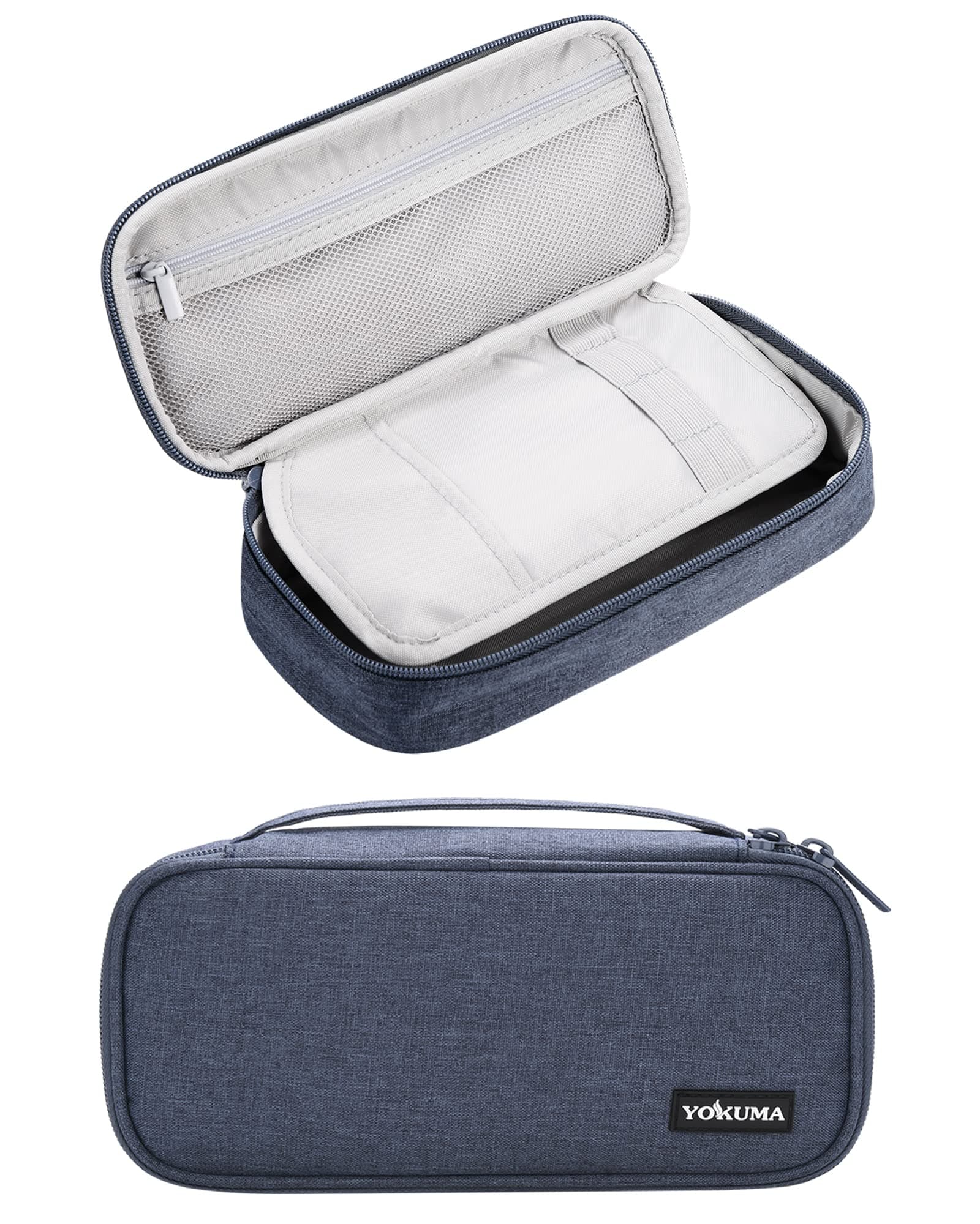 YOKUMA Federmäppchen | Aesthetic Pencil Case (blau) 🎨✏️