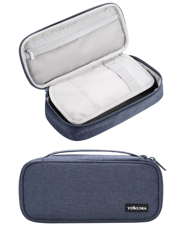YOKUMA Federmäppchen | Aesthetic Pencil Case (blau) 🎨✏️