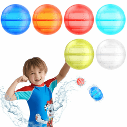 🌊🎈 6 Stück Wiederverwendbare Wasserballons Set für Sommer - Nur 5.59€!