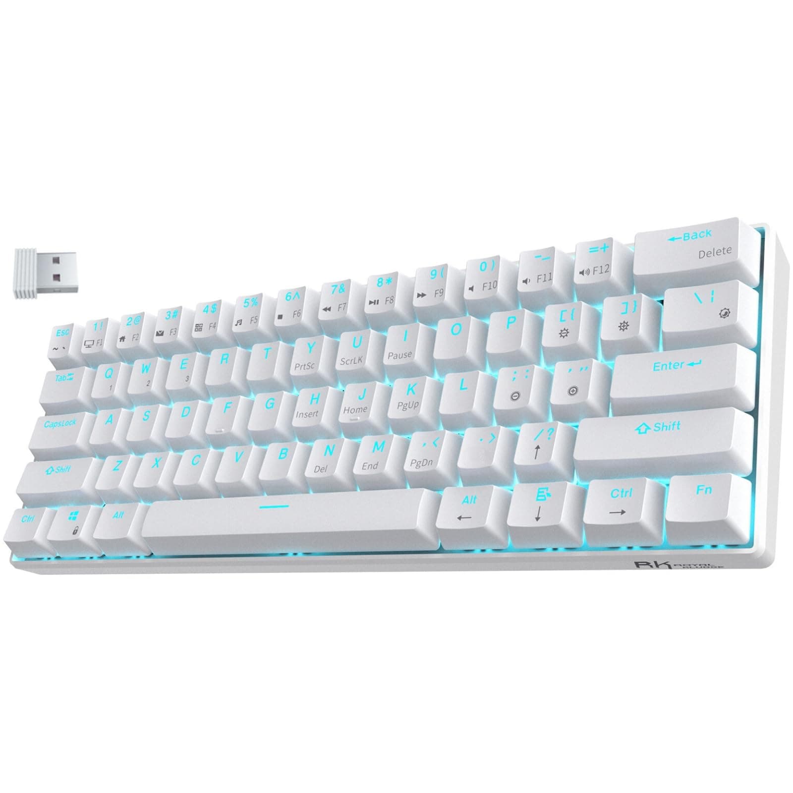 🎮 RK ROYAL KLUDGE RK61 Mechanische Gaming-Tastatur - 60% kompakt und kabellos 🚀