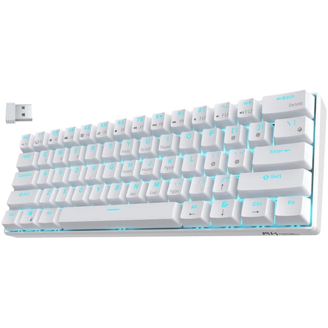 🎮 RK ROYAL KLUDGE RK61 Mechanische Gaming-Tastatur - 60% kompakt und kabellos 🚀