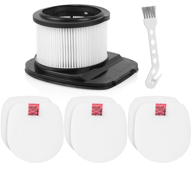 iVanzoll IZ201 Filter für Shark Cordless Stick Staubsauger IZ201EU IZ201EUTIZ201EUTSB IZ251EU IZ251EUT IZ103EUGB Duoclean Anti-Haarwickel Staubsauger (IZ201EU-1+3) IZ201UK-1+3