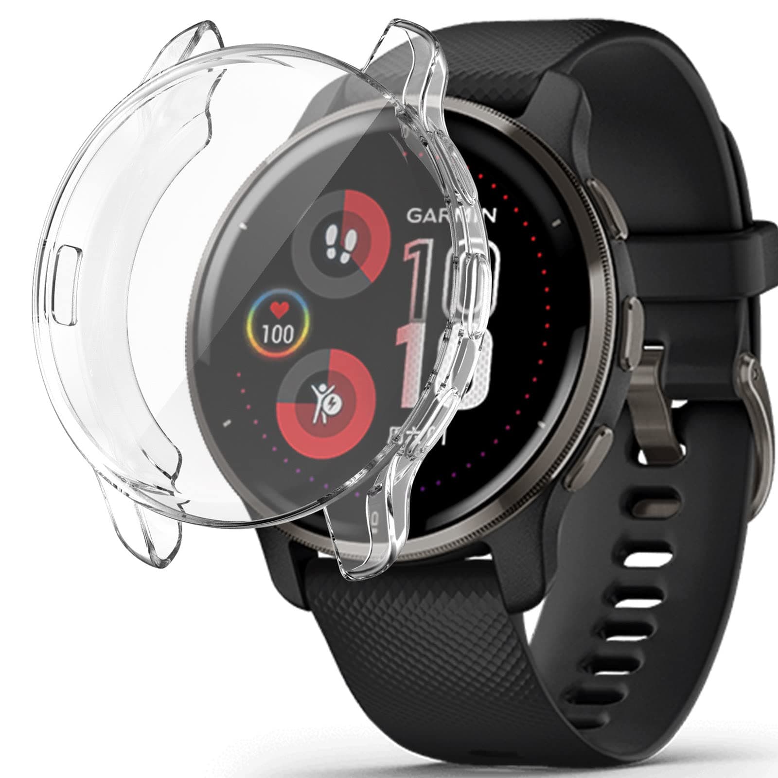 🌟 Miimall Schutzfolie für Garmin Venu 2 Plus Hülle - Ultradünner Displayschutz! 🌟