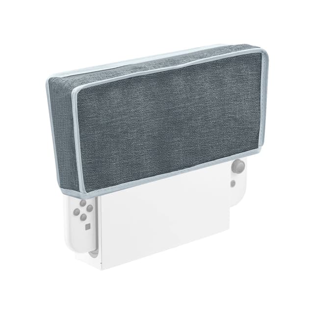 🎮 Mcbazel Staubschutzhülle Spritzwasserdichtes Cover für die NS Switch/Switch OLED– Grau