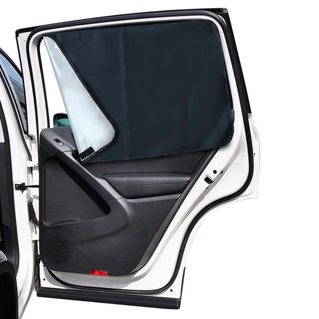 Lechin Sonnenschutz Auto Baby Vorhang Magnetisch für UV-Schutz Hitzeschutz Kinder Seitenscheibe Heckscheibe, 2er Set ☀️