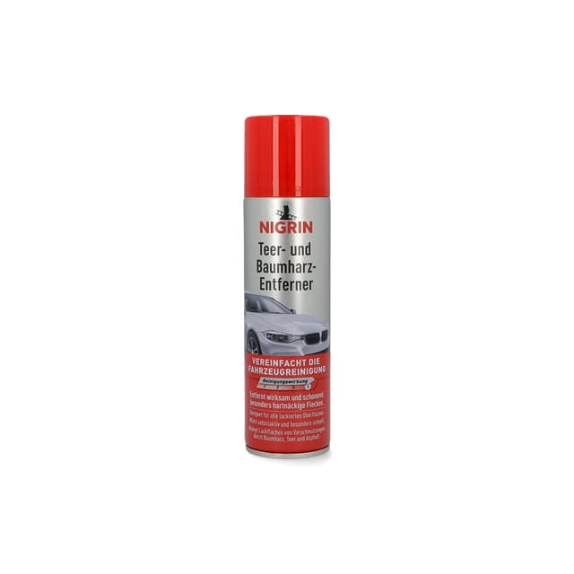🚗 NIGRIN Teer- und Baumharz-Entferner Spray - Entfernt hartnäckige Flecken vom Autolack! 🌟