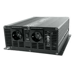 SOLARTRONICS Spannungswandler NM2000 12V 2000 Watt SCHWARZ - 4000 Watt Spitzenleistung Angebot bei HelloDeals