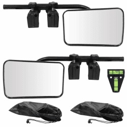 🚗👀 Mucola Wohnwagen Spiegel inkl. Wasserwaage 2x Caravan Spiegel 12x18 cm Angebot bei HelloDeals