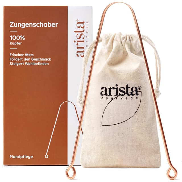 Arista Zungenreiniger aus Kupfer 🌿 Mundpflege Deal
