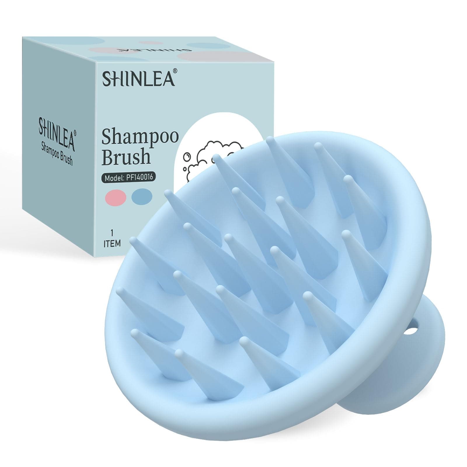 🌟 SHINLEA Kopfhaut Massagebürste - Haarbürste für Peeling und Kopfmassage