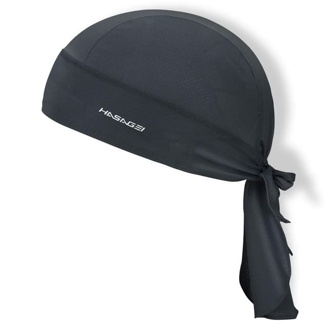 HASAGEI Sports Bandana Cap: Atmungsaktive Kopfbedeckung in Dunkelgrau 🧢🚴