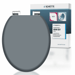 SCHÜTTE WC-Sitz mit Absenkautomatik aus Holz 🚽💫 Angebot bei HelloDeals