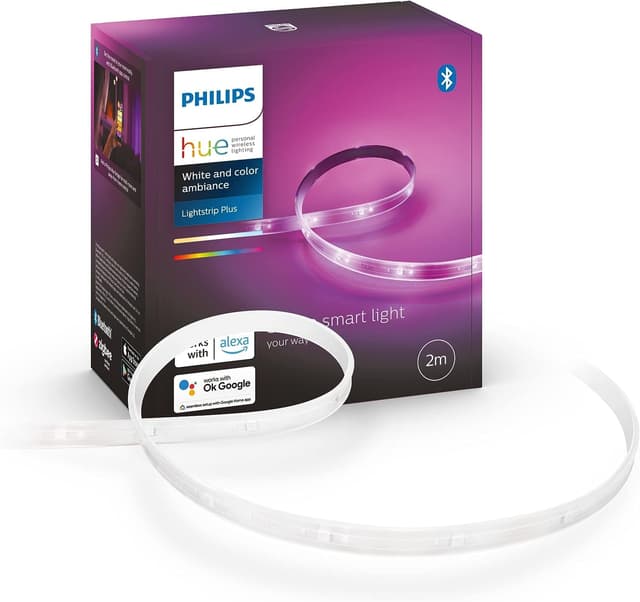 🌈 Philips Hue Lightstrip Plus Basis-Set V4 (2m) 🌟