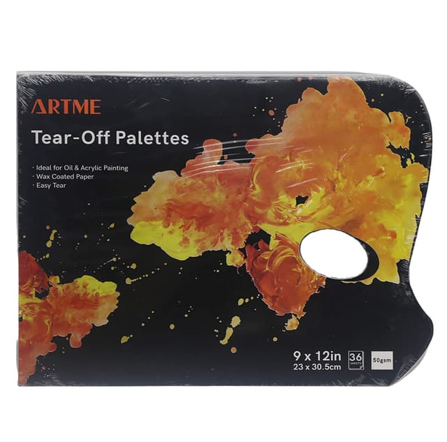 ARTME Abreißpalette, 36 Blatt/Papierentsorgungspalette 🎨🖌️